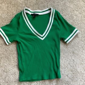 Forever 21 school girl v neck